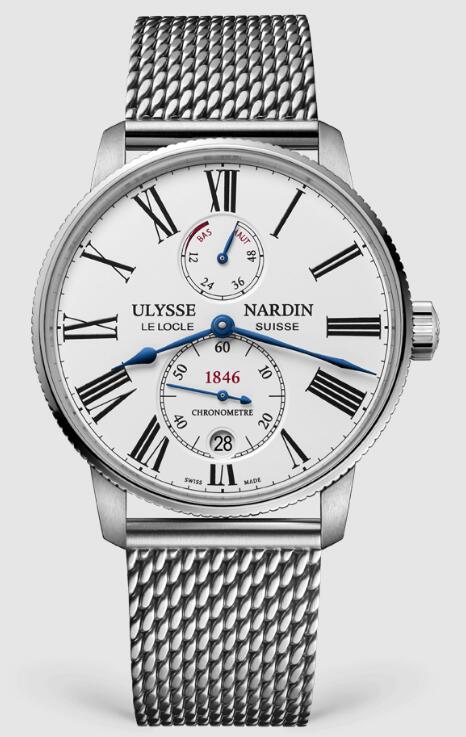 Ulysse Nardin Marine Torpilleur 42mm 1183-310-7MIL/40 Replica Watch